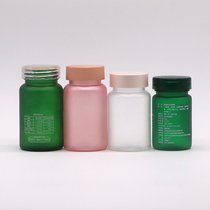 Frosted PET Luxury Plastic Bottle