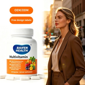 OEM/ODM Private Label Multivitamin Capsules Age Matched Nutrition