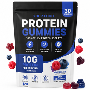 Sugar Free Zero Carb Whey Protein Isolate Gummies